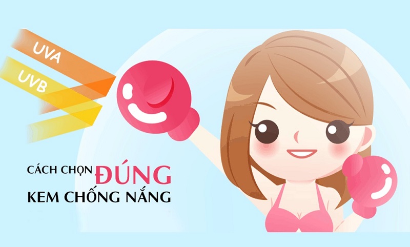 CÁCH CHỌN KEM CHỐNG NẮNG PHÙ HỢP 1 cach chon dung kem chong nang