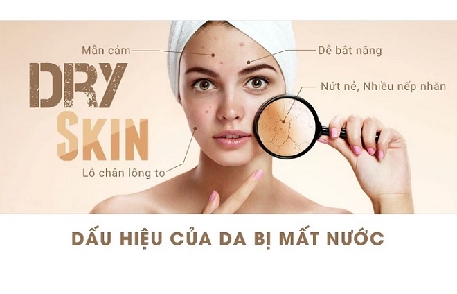 TẤT CẢ NHỮNG GÌ BẠN CẦN BIẾT VỀ DA MẤT NƯỚC 1 da mat nuoc