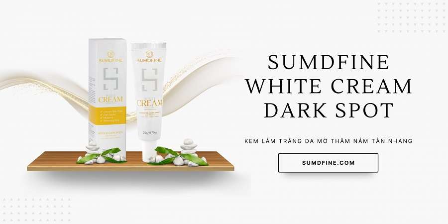 Kem trị nám tàn nhang Sumdfine White Cream Dark Spot