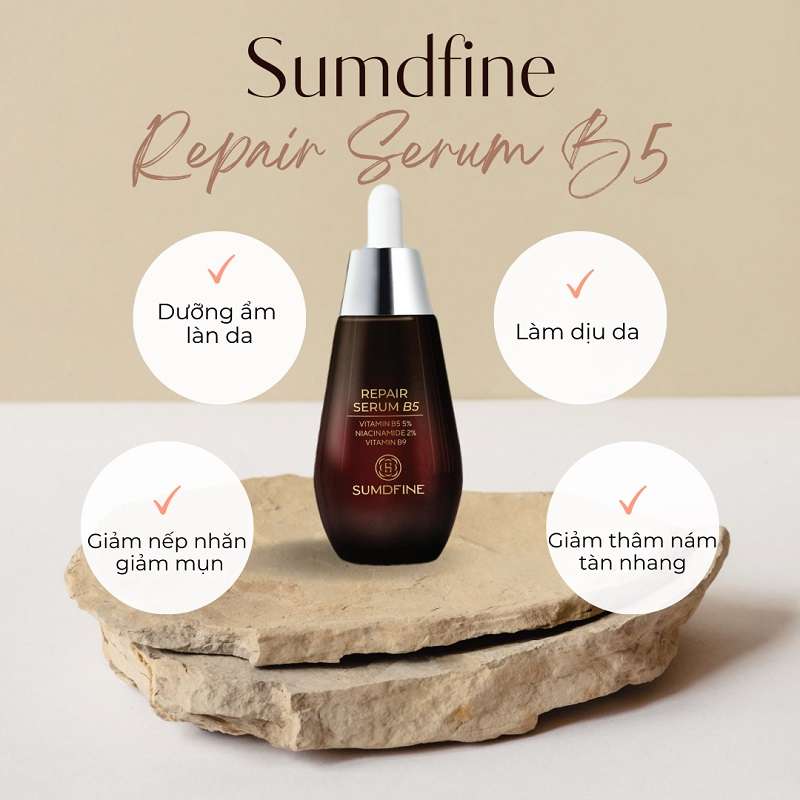 Sumdfine repair serum b5 - serum dưỡng ẩm phục hồi da