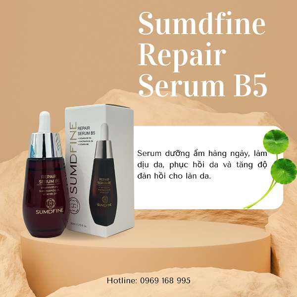 Serum dưỡng ẩm da sumdfine repair serum b5