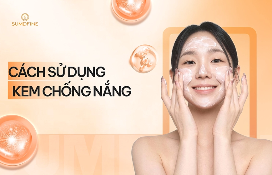 7 bước bôi kem chống nắng đúng chuẩn, bảo vệ da tối ưu 1 Cách bôi kem chống nắng đúng cách
