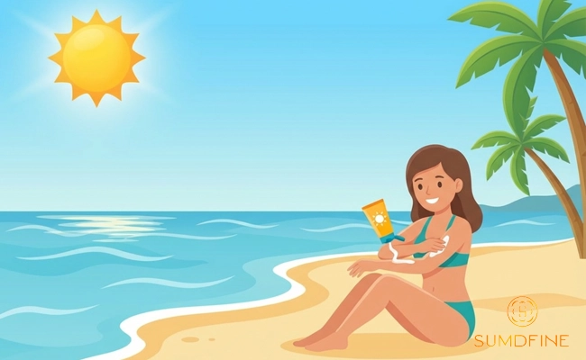 Cách sử dụng kem chống nắng khi đi biển