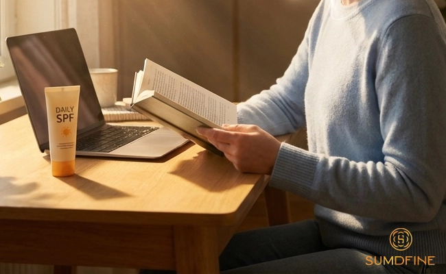 Có nên dùng kem chống nắng khi ở nhà