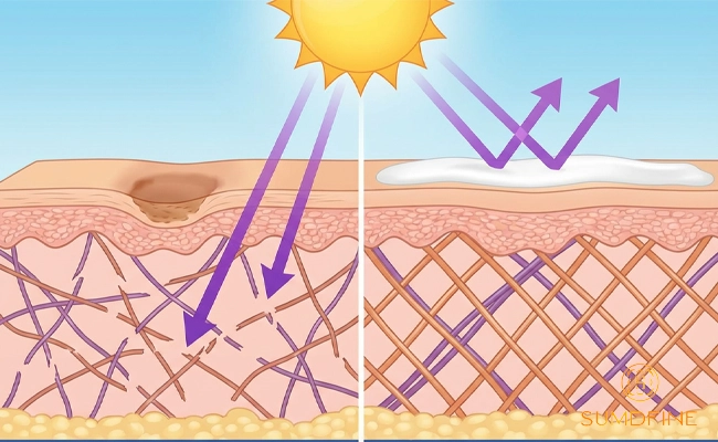 Thoa kem chống nắng để giảm nguy cơ sẹo rỗ sau mụn