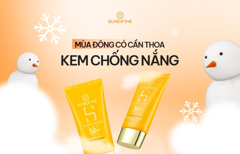Mùa đông có cần bôi kem chống nắng không? 7 lý do bắt buộc phải thoa