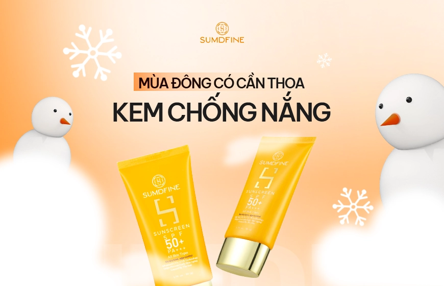 7 lý do bắt buộc phải thoa kem chống nắng và mùa đông để bảo vệ da 1 Mùa đông có cần bôi kem chống nắng?
