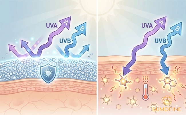 Kem chống nắng vật lý là gì? Thành phần & cách phân biệt với kem hoá học? 7 Kem chống nắng vật lý và hoá học
