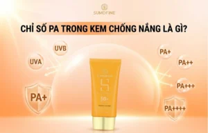 Chỉ số PA trong kem chống nắng là gì?