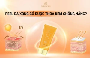 Peel da xong có được bôi kem chống nắng? 4 lưu ý tránh kích ứng 9 Peel da xong có cần thoa kem chống nắng?