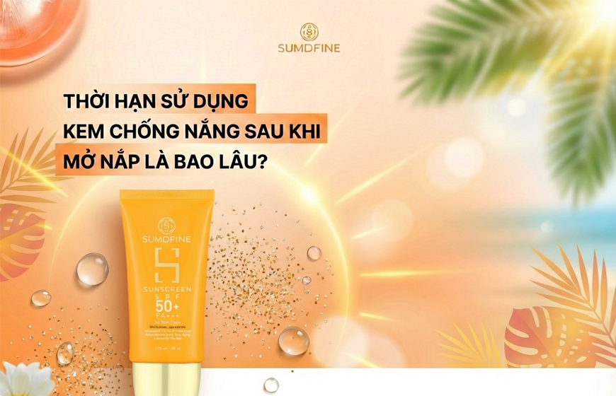 Thời hạn sử dụng kem chống nắng