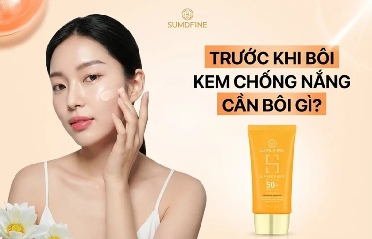 Trước khi bôi kem chống nắng cần bôi gì? 4 sản phẩm bắt buộc