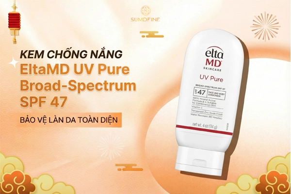 Kem chống nắng vật lý cho da dầu EltaMD UV Pure Broad-Spectrum SPF 47