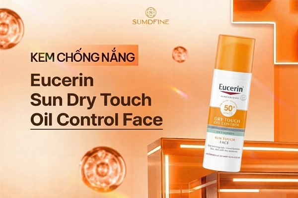 Kem chống nắng Eucerin Sun Dry Touch Oil Control Face cho da nám