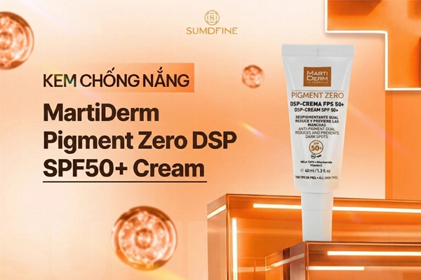 Kem chống nắng Martiderm pigment Zero DSP SPF 50+ Cream