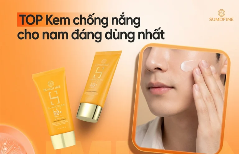 Top 10 kem chống nắng cho nam đáng dùng nhất 2026