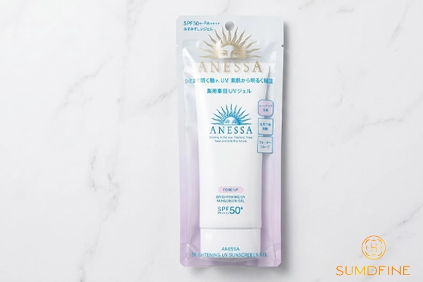 Anessa Brightening UV Sunscreen - chống nắng nâng tone tốt cho da khô