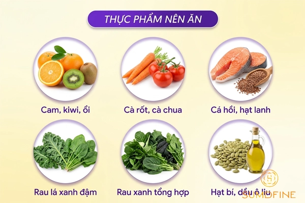 Thực phẩm phòng ngừa nám hỗn hợp