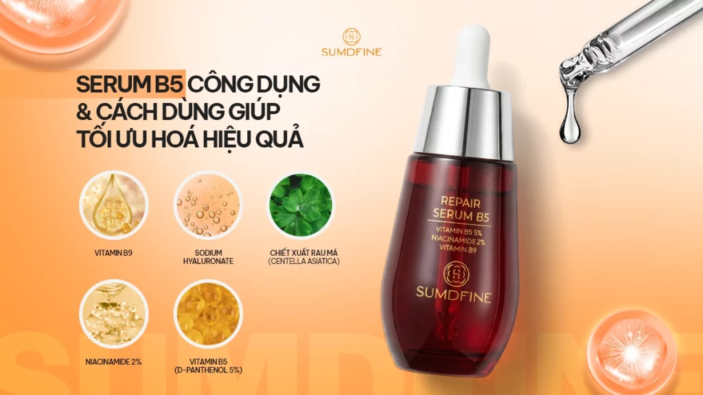 Cách dùng serum B5