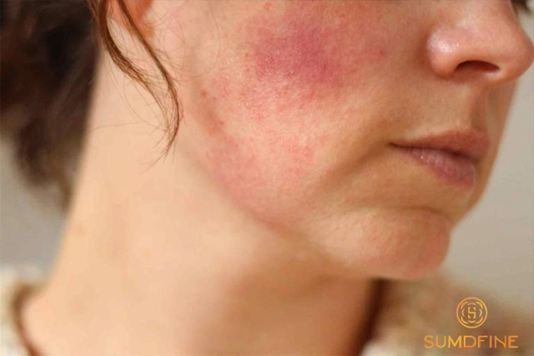 Da bị nhiễm corticoid trông như thế nào?