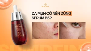 Da mụn có nên dùng serum b5