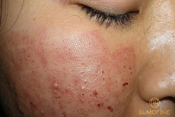 Da sau khi điều trị laser