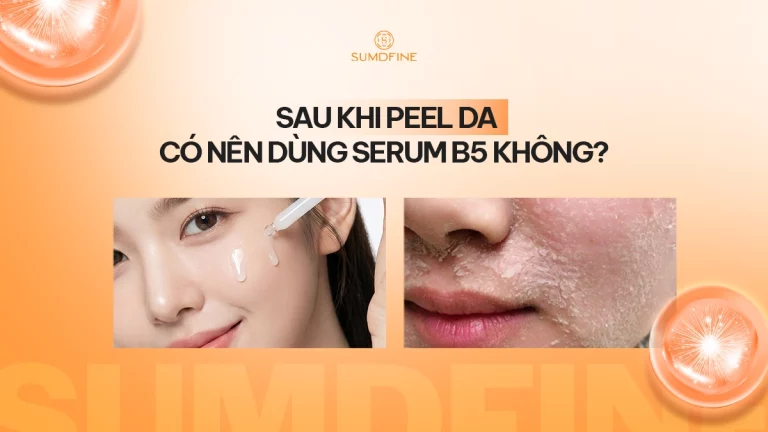 Sau khi peel da có nên dùng serum B5 không?