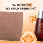 Lý do bôi serum B5 bị rát mặt và cách xử lý từng bước