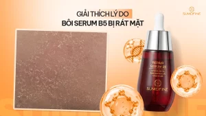 Vì sao bôi serum b5 bị rát mặt