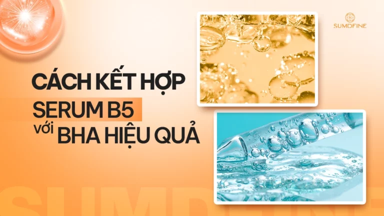Mẹo kết hợp BHA và B5 đúng cách, vừa gỉảm mụn vừa phục hồi da