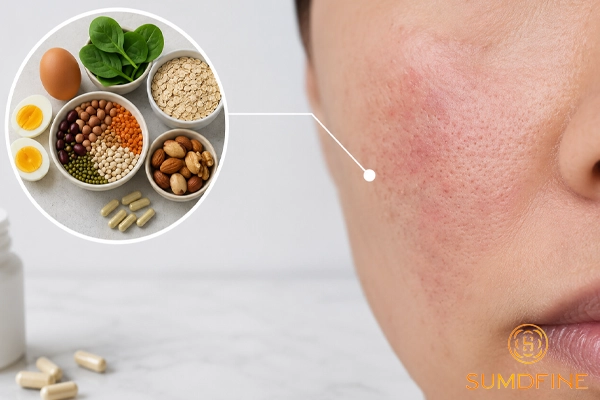 Thiếu vitamin B gây khô da