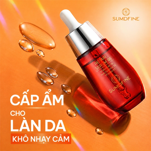 serum cấp ẩm cho da khô nhạy cảm