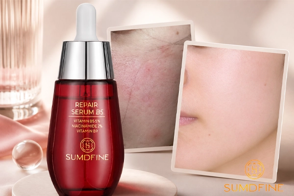 Serum Sumdfine B5 giúp phục hồi da mỏng yếu