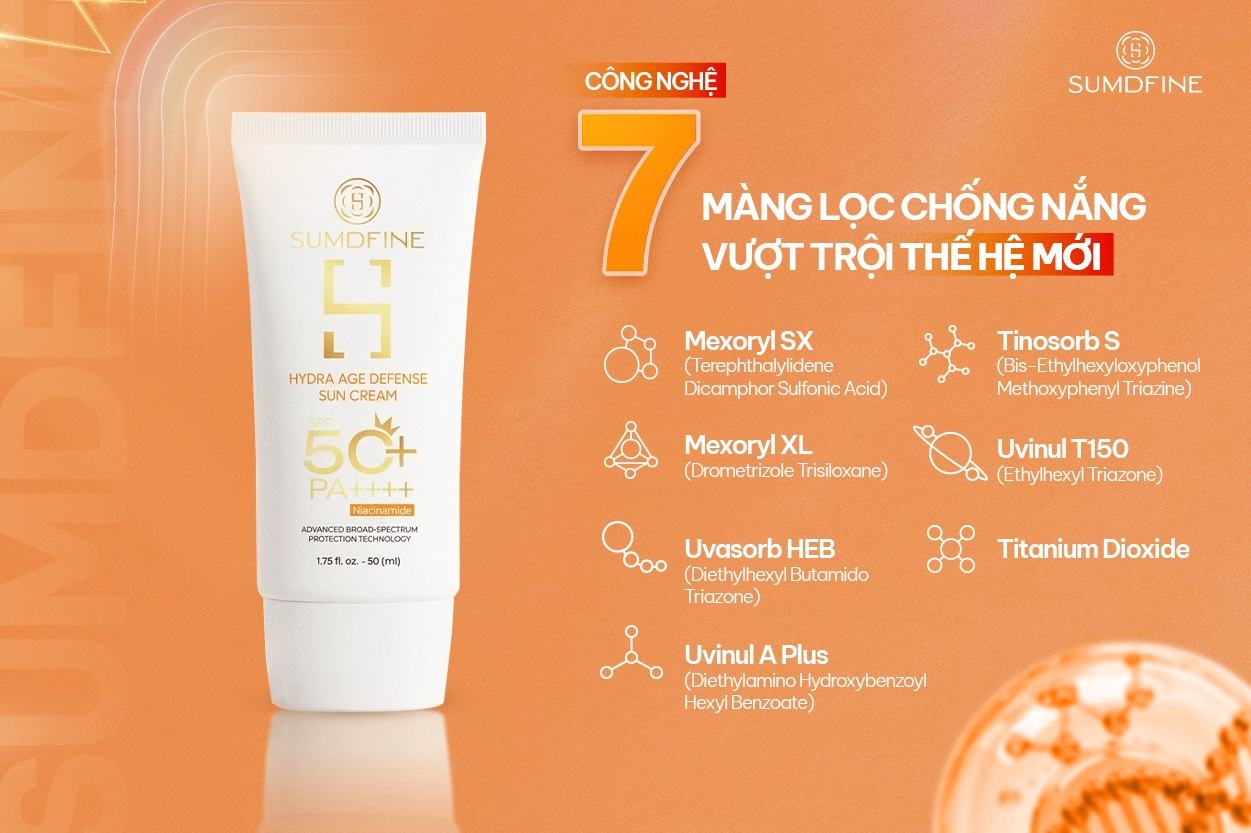 hệ 7 màng lọc chống nắng thế hệ mới có tốt không?