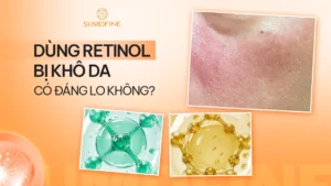 Cách khắc phục tình trạng khô da khi dùng retinol