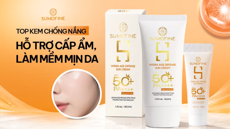 Gợi ý 8 kem chống nắng hỗ trợ dưỡng ẩm hiệu quả, làm mềm mịn da không bết dính