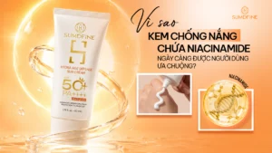 Vai trò của niacinamide trong kem chống nắng ngày nay