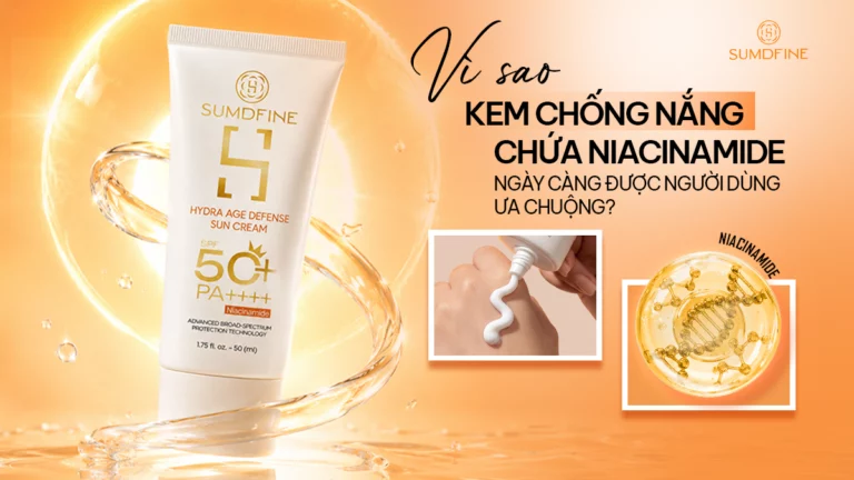 Niacinamide trong kem chống nắng: Yếu tố tạo nên khác biệt trong công thức bảo vệ da hiện đại