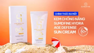 Ra mắt kem chống nắng Sumdfine Hydra Age Defense