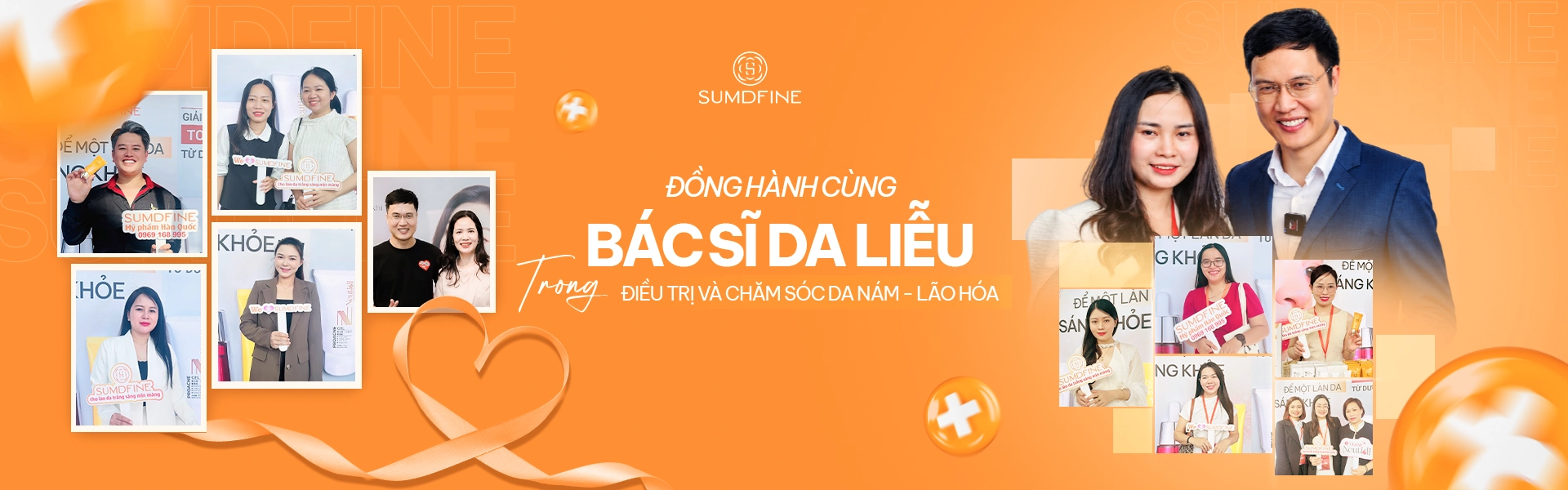 Sumdfine - Đồng hành cùng bác sĩ da liễu trong trị nám