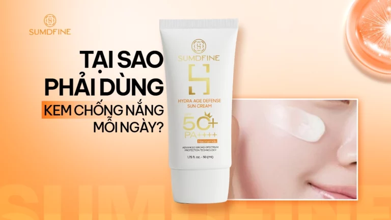 Tại sao phải dùng kem chống nắng mỗi ngày dù trời râm mát hoặc không ra nắng?
