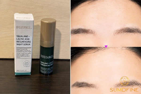 Top 9 serum tái tạo da hiệu quả được người dùng đánh giá cao 7 Review serum tái tạo da ban đêm Biossance Squalane + 10% Lactic Acid Resurfacing Night Serum