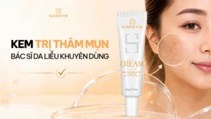 Các loại kem trị thâm mụn được bác sĩ khuyên dùng