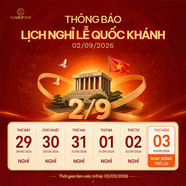 Chi tiết lịch nghỉ lễ quốc khánh 02/09/2026