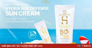 Báo VTV chia sẻ về kem chống nắng Sumdfine
