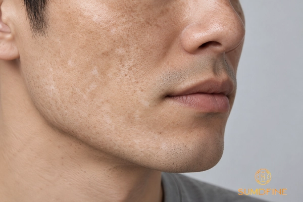 5 cách cải thiện da mặt sạm đen ở nam giới hiệu quả 2 Tình trạng da mặt nam giới bị sạm đen do tác động của ánh nắng