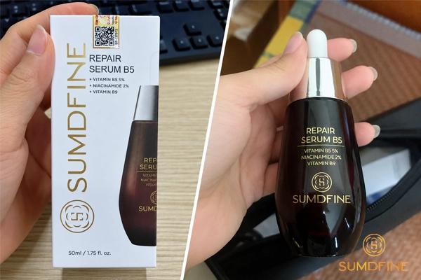 Sumdfine Repair Serum B5 - serum cấp ẩm, phục hồi, chống lão hoá từ Hàn quốc