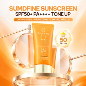 Kem chống nắng Sumdfine Sunscreen SPF50+ PA++++ Tone Up