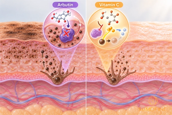 Vitamin C hay Arbutin trị nám da hiệu quả hơn? 2 Cả arbutin và vitamin C đều có thể hỗ trợ giảm nám da