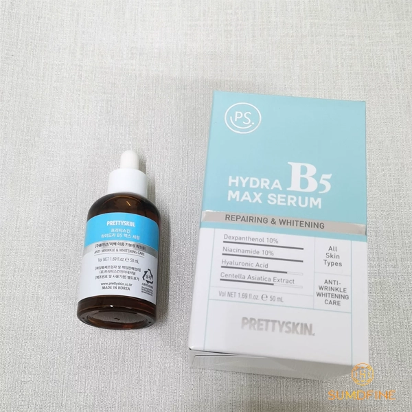 Review serum hàn quốc PrettySkin Hydra B5 Max Serum